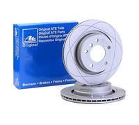 2x ATE 24.0319-0108.1 PowerDisc Disco de freno Trasero para BMW 3 Sedán (E46)