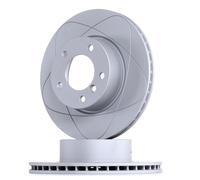 2x ATE 24.0324-0197.1 PowerDisc Disco de freno Delantero para BMW 3 Sedán (E90)