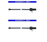 2x ATE 24.8190-0971.2 Contacto de Avisador Desgaste Trasero para Audi R8