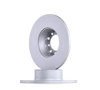 2x ATE Disco de freno Delantero Ø278,0mm Altura: 63,3mm Espesor: 12,6mm Corona de Agujeros - Ø: 112,0mm macizo 24.0113-0137.1