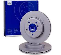 Disco De Freno Ate 24-0126-0188-1 para Opel Vauxhall Eje Delantero