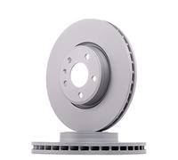 2x ATE Disco de freno Delantero Ø318,0mm Altura: 57,2mm Espesor: 30,0mm Corona de Agujeros - Ø: 112,0mm ventilado 24.0130-0244.1 Compatible con AUDI A4 B9 Avant 8W5, 8WD A4 B9 Sedán 8W2, 8WC