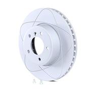 2x ATE Disco de freno Delantero Ø324,0mm Altura: 77mm Espesor: 30,0mm Corona de Agujeros - Ø: 120,0mm ventilado 24.0330-0173.1