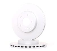 2x ATE Disco de freno Delantero adecuado para MERCEDES-BENZ Clase E Sedán (W211)