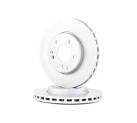 2x ATE Disco de freno Delantero adecuado para MERCEDES-BENZ SLK (R170) 288mm