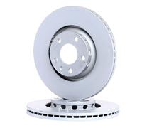 2x ATE Disco de freno Delantero para AUDI A4 B7 Avant (8ED) 312,0mm