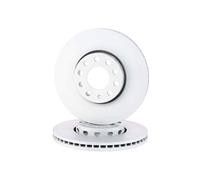 2x ATE Disco de freno Delantero para AUDI A4 B7 Avant (8ED) A4 B6 Avant (8E5)