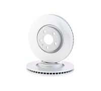 2x ATE Disco de freno Delantero para AUDI A4 B8 Avant (8K5) 320,0mm