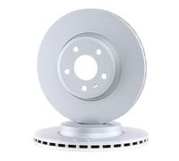 2x ATE Disco de freno Delantero para AUDI A4 B8 Avant (8K5) A4 B8 Sedán (8K2)