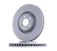 2x ATE Disco de freno Delantero para AUDI A6 C7 Avant (4G5, 4GD) 356,0mm