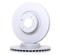 2x ATE Disco de freno Delantero para BMW X5 (E70) X5 (F15, F85) X6 (E71, E72)