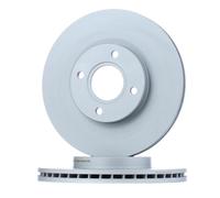 2x ATE Disco de freno Delantero para FORD Fiesta Mk6 Hatchback 278,0mm