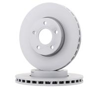 2x ATE Disco de freno Delantero para FORD FOCUS III Turnier FOCUS III 278,0mm