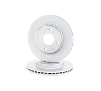 2x ATE Disco de freno Delantero para FORD FUSION (JU) Focus Mk1 Familiar (DNW)