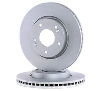 2x ATE Disco de freno Delantero para HYUNDAI i30 (FD) 280,0mm 24.0126-0150.1