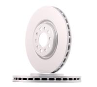 2x ATE Disco de freno Delantero para JEEP Compass (MP, M6) 330,0mm