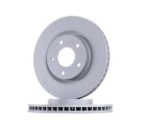 2x ATE Disco de freno Delantero para NISSAN Qashqai II (J11, J11) 295,5mm