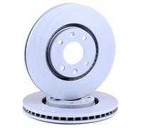 2x ATE Disco de freno Delantero para OPEL Corsa F Hatchback (P2JO) 283,0mm