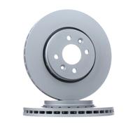 2x ATE Disco de freno Delantero para RENAULT Captur (J5, H5) Taliant Berlina