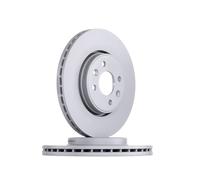 2x ATE Disco de freno Delantero para RENAULT Clio III Hatchback (BR0/1, CR0/1)