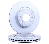 2x ATE Disco de freno Delantero para RENAULT Clio IV Grandtour (KH) 258,0mm