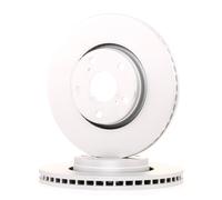 2x ATE Disco de freno Delantero para TOYOTA AVENSIS Ranchera familiar 295,0mm