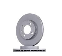 2x ATE Disco de freno Delantero para VW GOLF II (19E, 1G1) GOLF III (1H1) 239mm