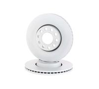 2x ATE Disco de freno Delantero para VW Passat B5 Variant (3B5) 288mm