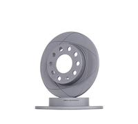 2x ATE Disco de freno Trasero Ø245,0mm Altura: 40mm Espesor: 10,0mm Corona de Agujeros - Ø: 112,0mm macizo 24.0310-0261.1 Compatible con AUDI A4 B7 Avant 8ED A4 B6 Avant 8E5 A4 B6 Sedán 8E2, SEAT