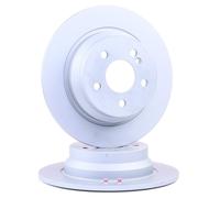 2x ATE Disco de freno Trasero adecuado para MERCEDES-BENZ Clase E T-modell