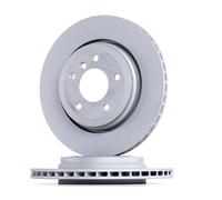 2x ATE Disco de freno Trasero para BMW 3 Sedán (E46) 320,0mm 24.0122-0209.1