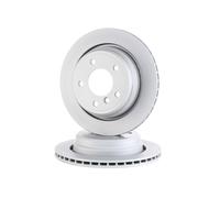 2x ATE Disco de freno Trasero para BMW 5 Sedán (E39) 5 Touring (E39) 298,0mm