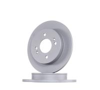 2x ATE Disco de freno Trasero para HYUNDAI i10 (PA) 234,0mm 24.0110-0324.1