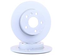 2x ATE Disco de freno Trasero para OPEL Astra H Caravan (A04) Zafira B (A05)