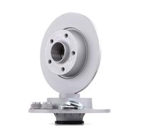 2x ATE Disco de freno Trasero para OPEL Vivaro A Combi (X83) 280,0mm