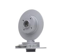 2x ATE Disco de freno Trasero para RENAULT Clio III Hatchback (BR0/1, CR0/1)