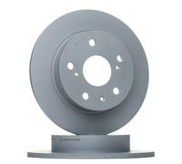 2x ATE Disco de freno Trasero para SUZUKI SX4 S-Cross (JY) VITARA (LY) 259,4mm