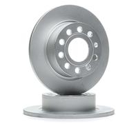 2x ATE Disco de freno Trasero para VW Golf VII Hatchback (5G1, BQ1, BE1, BE2)