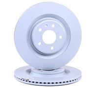 2x ATE Disco de freno Trasero para VW Touareg III (CR7, RC8) 330,0mm