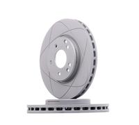 2x ATE PowerDisc Disco de freno Delantero adecuado para MERCEDES-BENZ SLK (R170)