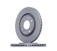 2x ATE PowerDisc Disco de freno Delantero adecuado para PEUGEOT 206 CC (2D)