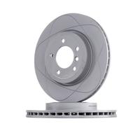 2x ATE PowerDisc Disco de freno Delantero para BMW 3 Sedán (E46) 3 Touring (E46)