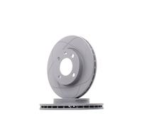 2x ATE PowerDisc Disco de freno Delantero para VW GOLF II (19E, 1G1) GOLF I (17)