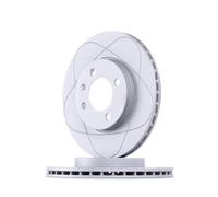 2x ATE PowerDisc Disco de freno Delantero para VW GOLF II (19E, 1G1) POLO (6N2)