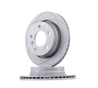 2x ATE PowerDisc Disco de freno Trasero para BMW 3 Sedán (E46) 3 Touring (E46)