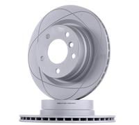 2x ATE PowerDisc Disco de freno Trasero para BMW 3 Touring (E91) 3 Sedán (E90)