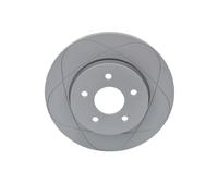 2x ATE PowerDisc Disco de freno Trasero para FORD Mondeo Mk3 Familiar (BWY)