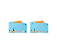 2X Aua-550 Limpiador de Conectores de Fibra óptica Limpiador de Conectores de Fibra Limpiador de Casetes Caja de Limpieza de Fibra óptica