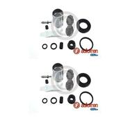 2x Autofren Seinsa D41163C Juego de Reparación Pinza Freno Trasera para VW Smart