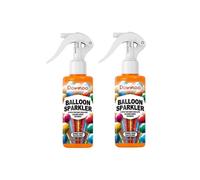 2x Balloon Spray Shine Spray for Balloon 100ml Glow Balloons Spray No Drips Balloon Brightener Spray Precise Mist to Last and Shine - Ri